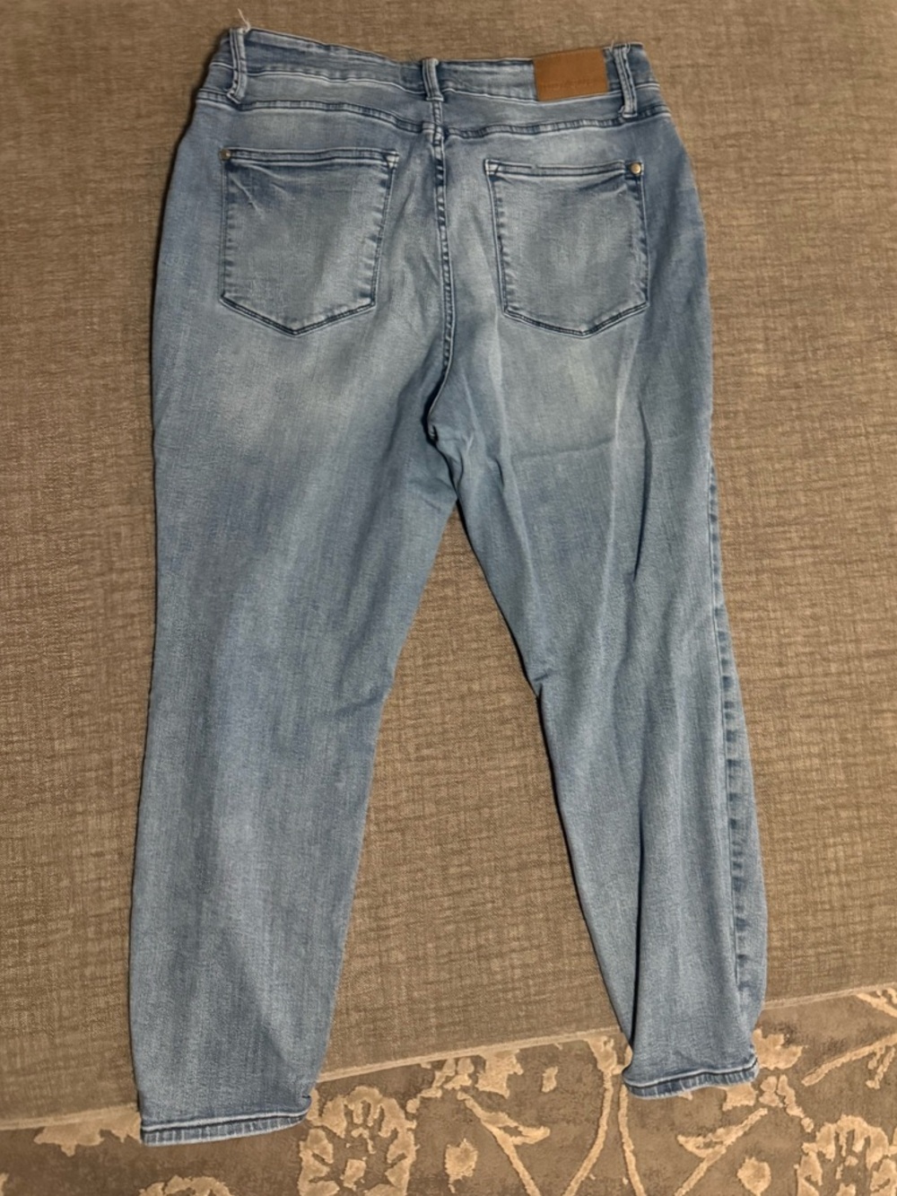 Judy Blue Relaxed Light Blue Boyfriend Jeans
